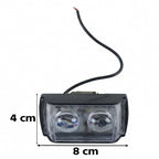 ALVENZA 3 Mode LED Fog Light – Ultra Mini Dual Lens for Vehicle Safety