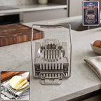Stainless Steel Egg Slicer Neat, Even Slices Every Time