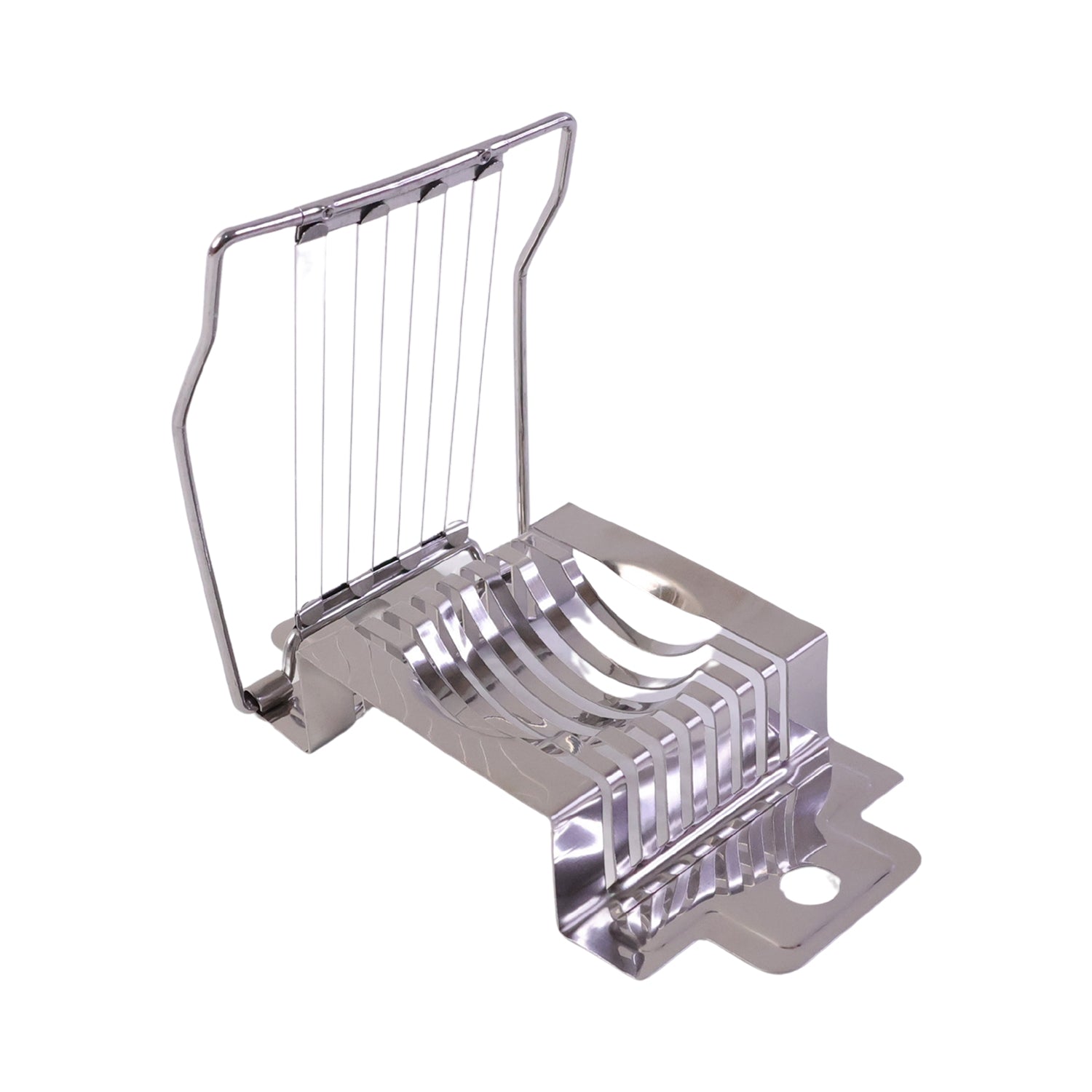 Stainless Steel Egg Slicer Neat, Even Slices Every Time - Back View