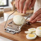 Stainless Steel Egg Slicer Neat, Even Slices Every Time - Detail View 5