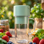 Portable Electric Juicer Compact & Rechargeable for Fresh Juices - Detail View 8