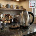 ALVENZA Electric Stainless Steel Kettle – Fast Boil with Auto Shut-Off