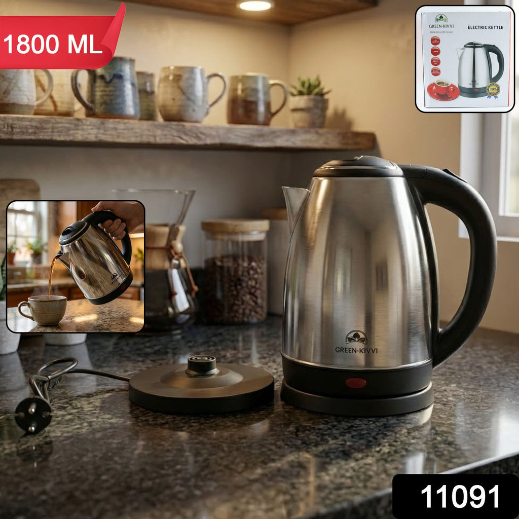 ALVENZA Electric Stainless Steel Kettle – Fast Boil with Auto Shut-Off