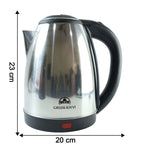 ALVENZA Electric Stainless Steel Kettle – Fast Boil with Auto Shut-Off