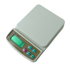 Kitchen Weighing Scale Compact Digital Food & Recipe Measure - Back View