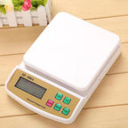 Kitchen Weighing Scale Compact Digital Food & Recipe Measure - Detail View 8