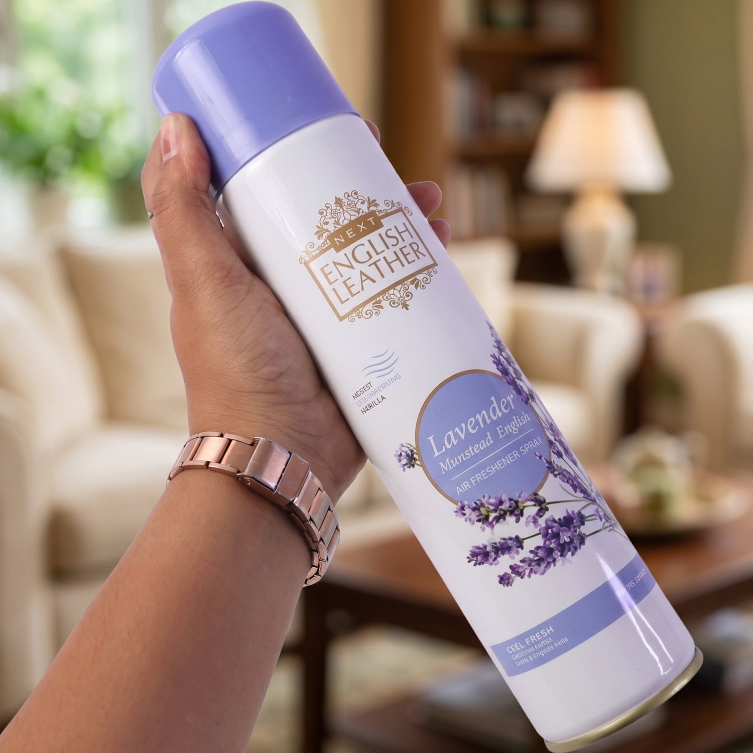 Lavender Air Freshener Spray Long-Lasting Relaxing Fragrance - Detail View 8