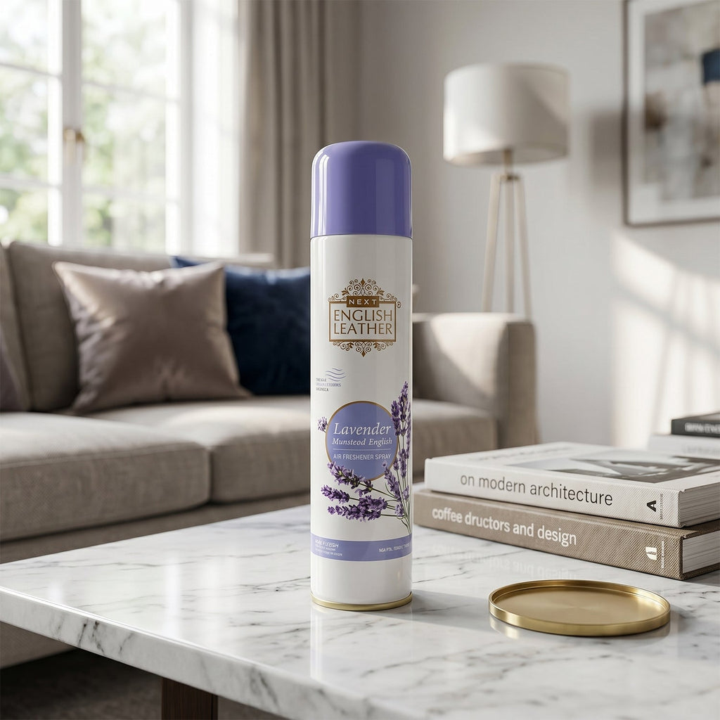 Lavender Air Freshener Spray Long-Lasting Relaxing Fragrance - Back View