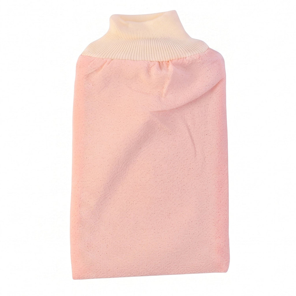 Soft Exfoliating Bath Scrub Glove Gentle Skin Renewal Tool - Detail View 5