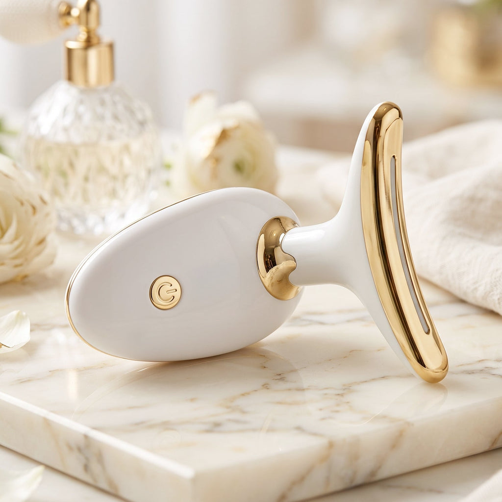 Electric Neck and Face Massager Lifting Firming Skin Care Beauty De...