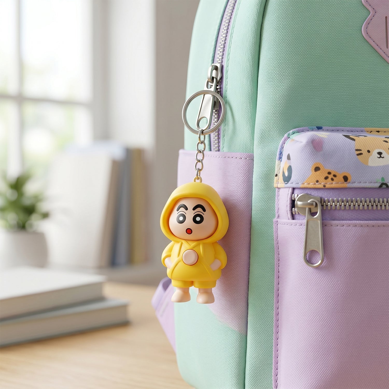 ALVENZA Face Changing Doll Keychain – Multiple Expressions & Compact Design