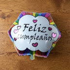 Feliz Cumpleanos Foil Balloon Vibrant Birthday Decoration - Detail View 8