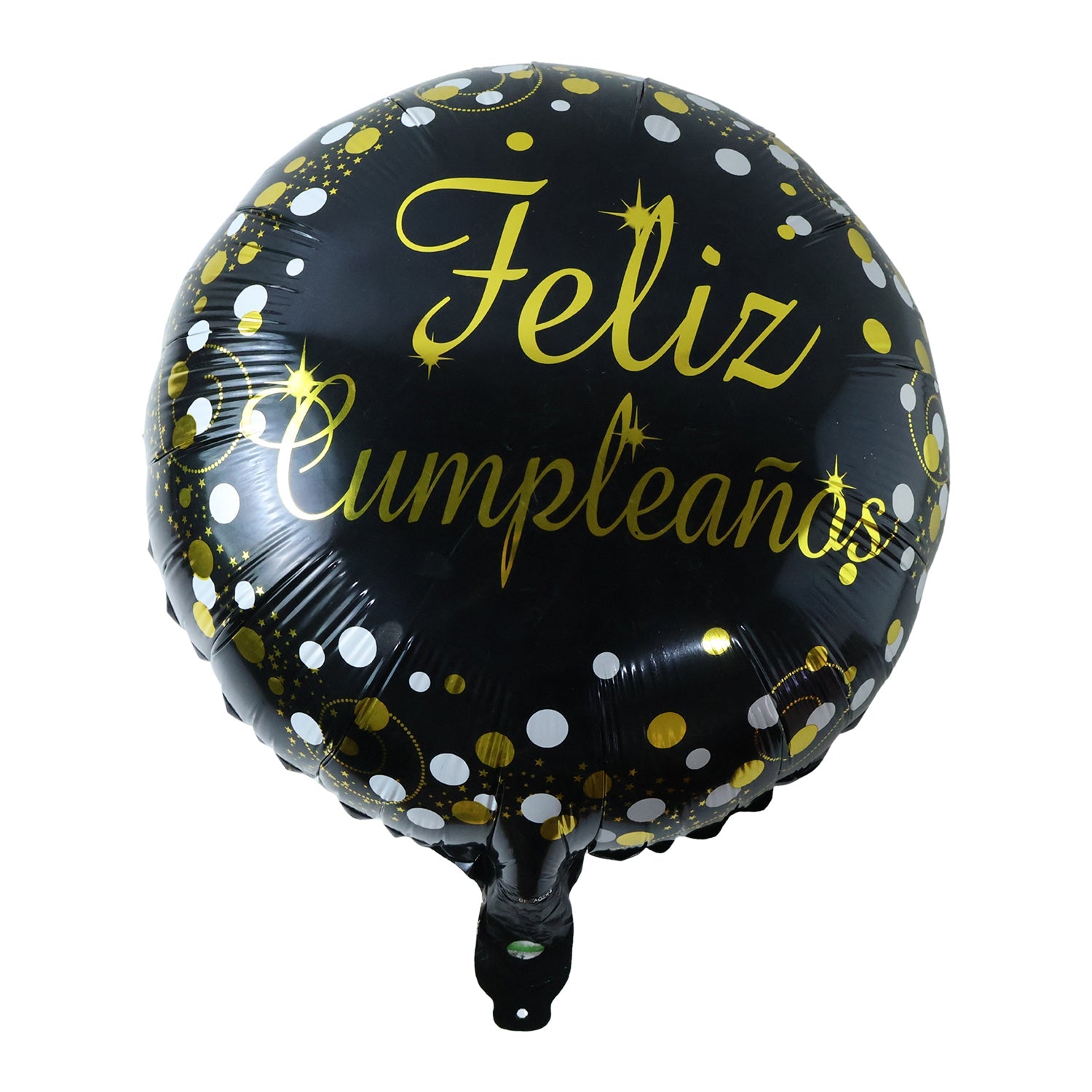 Feliz Cumpleanos Foil Balloon Bright Party Decor for Birthdays - Back View