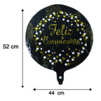 Feliz Cumpleanos Foil Balloon Bright Party Decor for Birthdays - Detail View 6