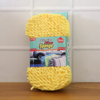 ALVENZA Microfiber Car Washing Sponge – Dual-Surface & Scratch-Free Finish