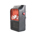 ALVENZA Electric Fireplace Heater – Realistic LED Flame | Deodap