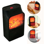 ALVENZA Electric Fireplace Heater – Realistic LED Flame | Deodap