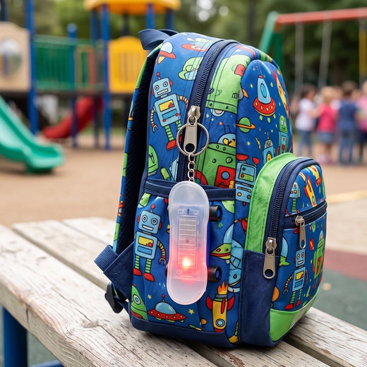 Mini Skateboard LED Keychain – Light-Up Fun Accessory for Keys and Bags