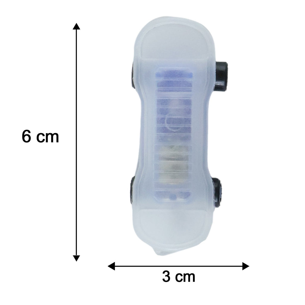 Mini Skateboard LED Keychain Light-Up Fun Accessory for Keys and Bags - Detail View 6