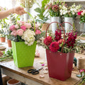 Flower Packaging Bag Reusable Waterproof Gift Carrier for Bouquets