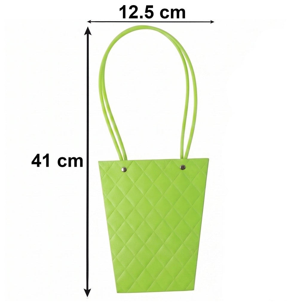 Flower Packaging Bag Reusable Waterproof Gift Carrier for Bouquets - Detail View 6