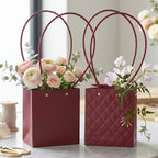 Foldable Flower Packaging Bag Reusable and Water-Resistant - Detail View 7