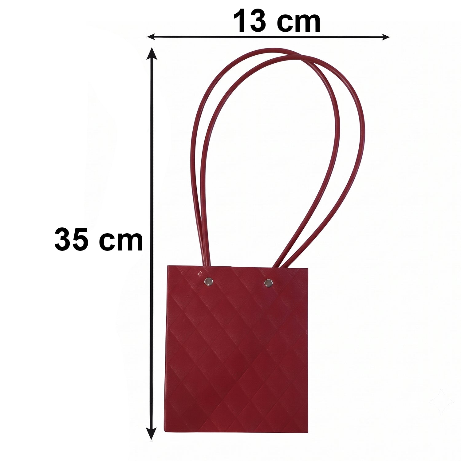 Foldable Flower Packaging Bag Reusable and Water-Resistant - Detail View 6