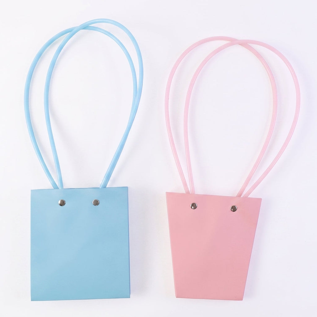 Flower Packaging Bag Foldable Waterproof Handle for Gifts - Detail View 5