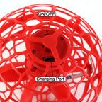 ALVENZA Flying Ball Toy – RGB Lights, 360° Rotation & USB | Spark Tots