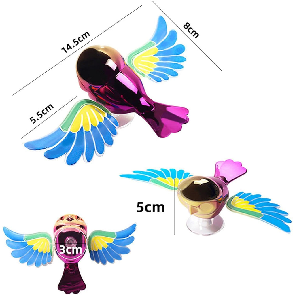 ALVENZA Wind Flying Bird Dashboard Decoration – Lifelike Wing Motion