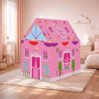 ALVENZA Kids Play Tent House – Pink Foldable Design for Indoor & Outdoor Fun