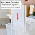 ALVENZA Easy Flow Cereal Dispenser – 3-in-1 Wall Mount Storage | CookAura