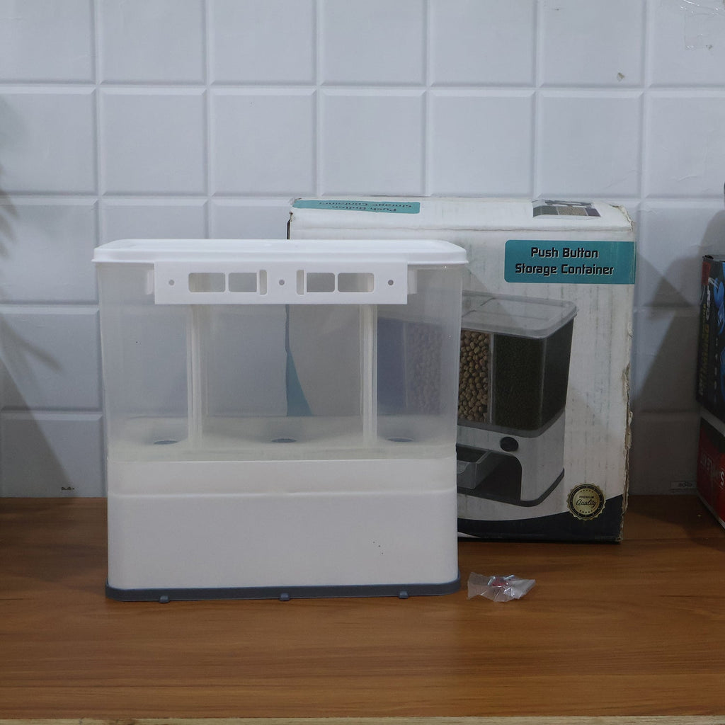 ALVENZA Easy Flow Cereal Dispenser – 3-in-1 Wall Mount Storage | CookAura