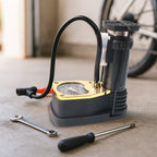 ALVENZA Foot Air Pump – High Pressure & Portable | Velvet Wheels