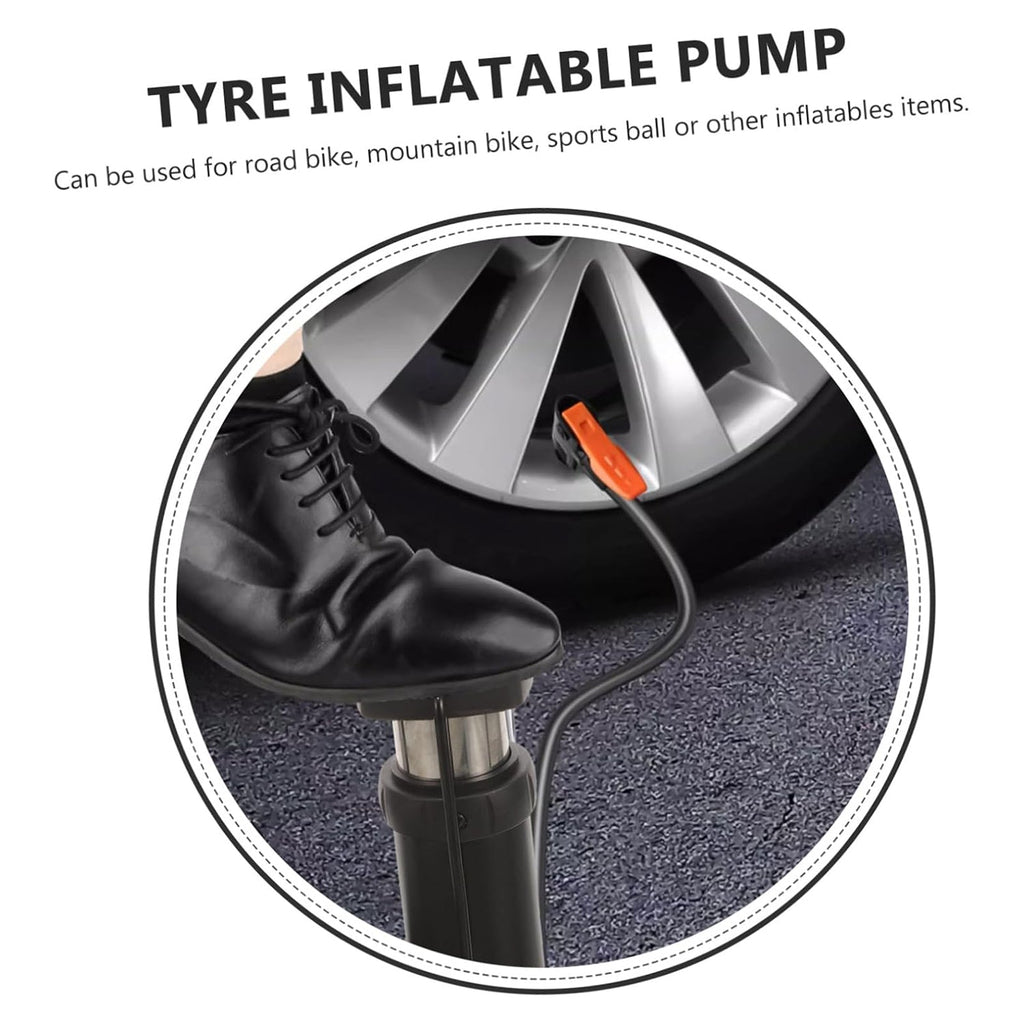 ALVENZA Foot Air Pump – High Pressure & Portable | Velvet Wheels