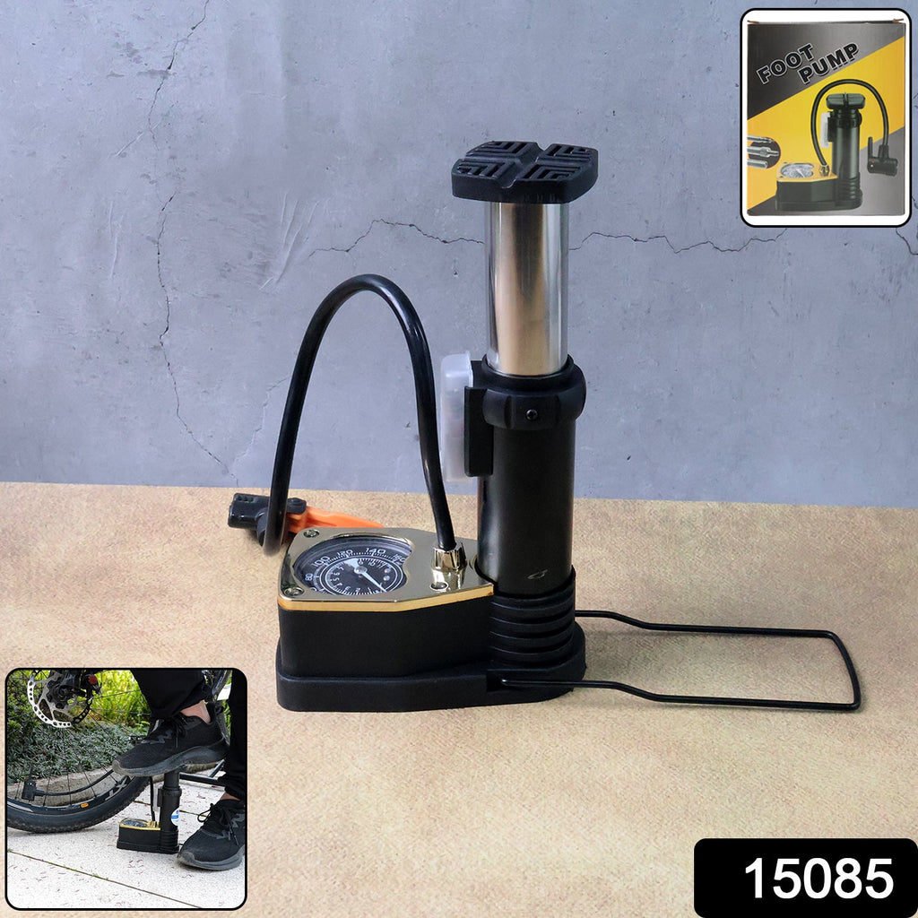 ALVENZA Foot Air Pump – High Pressure & Portable | Velvet Wheels