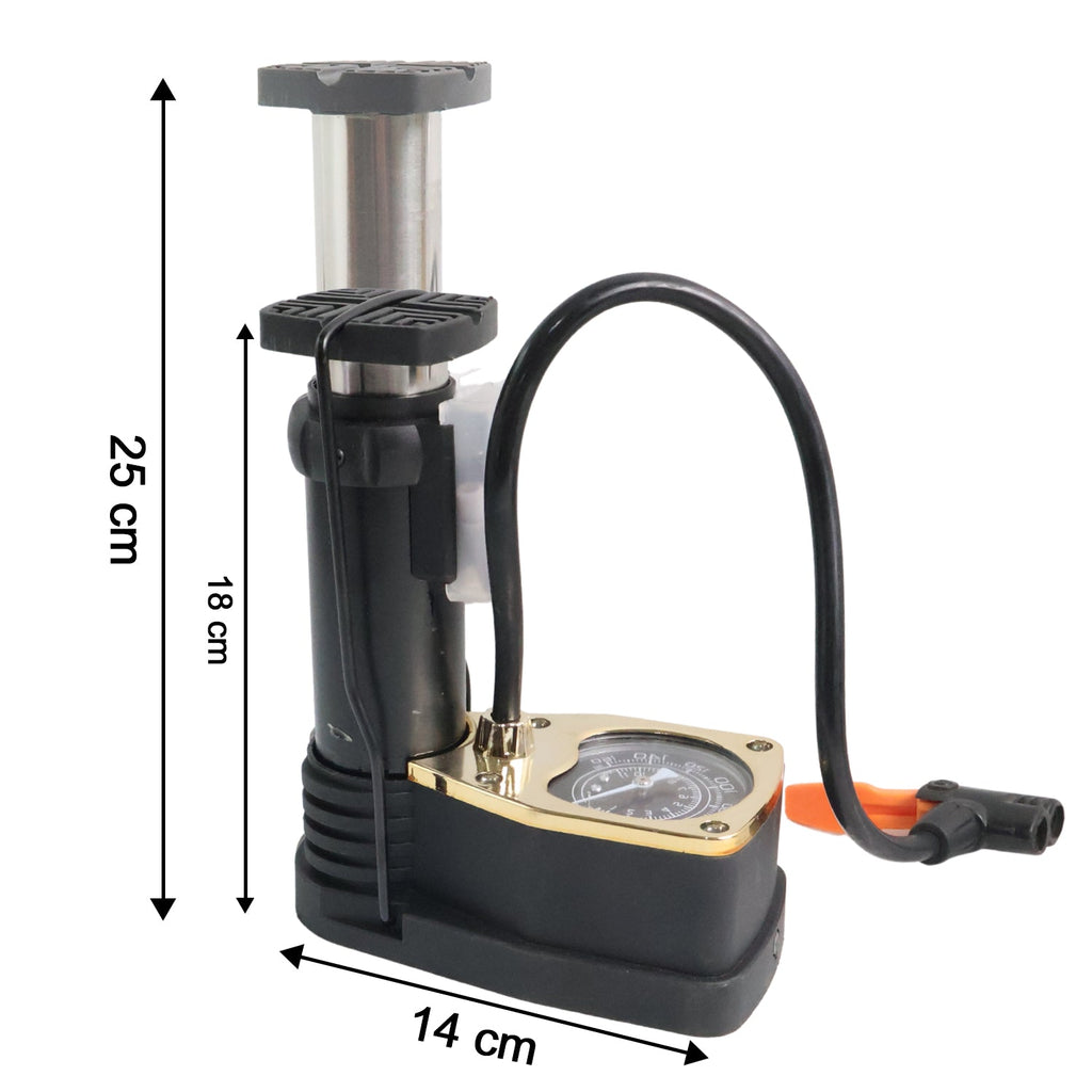 ALVENZA Foot Air Pump – High Pressure & Portable | Velvet Wheels
