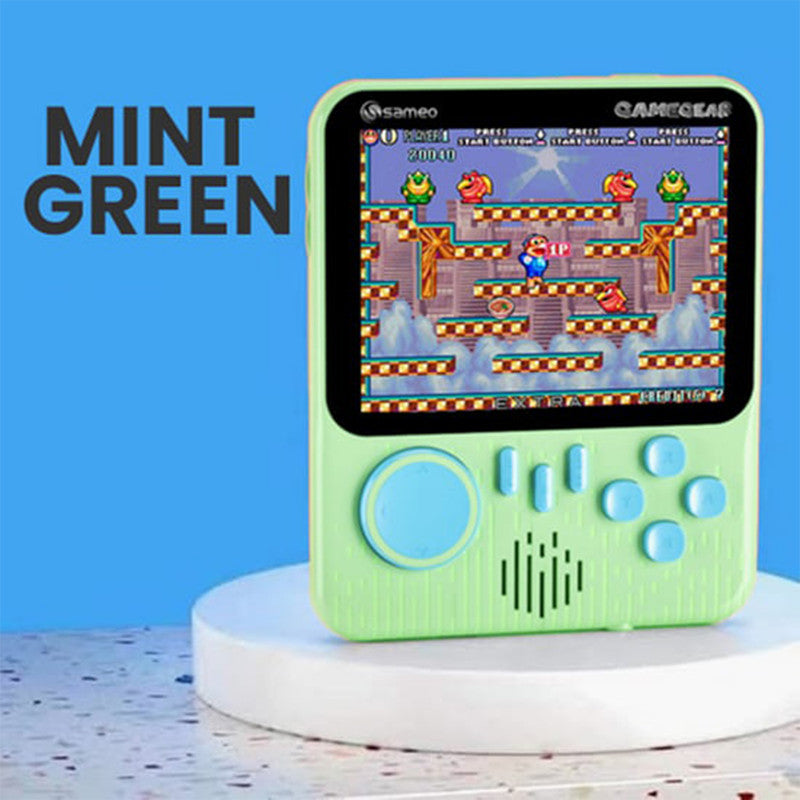 ALVENZA GameGear Retro Handheld Console – 666 Built-in Classic Games