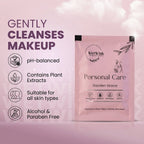 Personal Care Wet Wipes Gentle Face & Body Cleansing - Front View