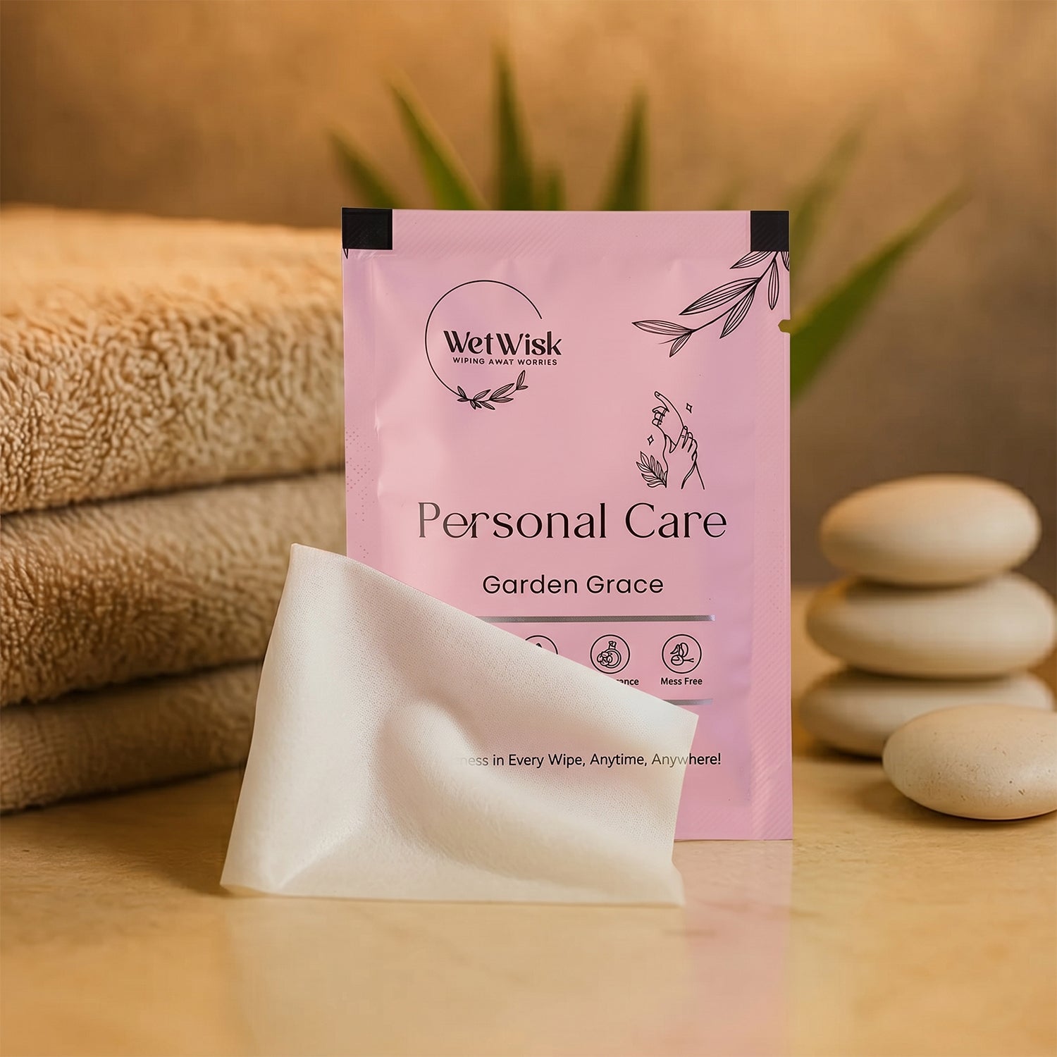 Personal Care Wet Wipes Gentle Face & Body Cleansing - Detail View 5