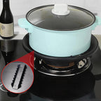 ALVENZA Gas Stove Flame Protector Ring – 4 Pc Set for Efficient Cooking