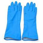 Rubber Cleaning Gloves Reusable and Waterproof for Household Tasks - Detail View 5
