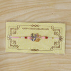 ALVENZA Kids Rakhi - Cute Cartoon Cat & Mouse Selfie Design for Siblings