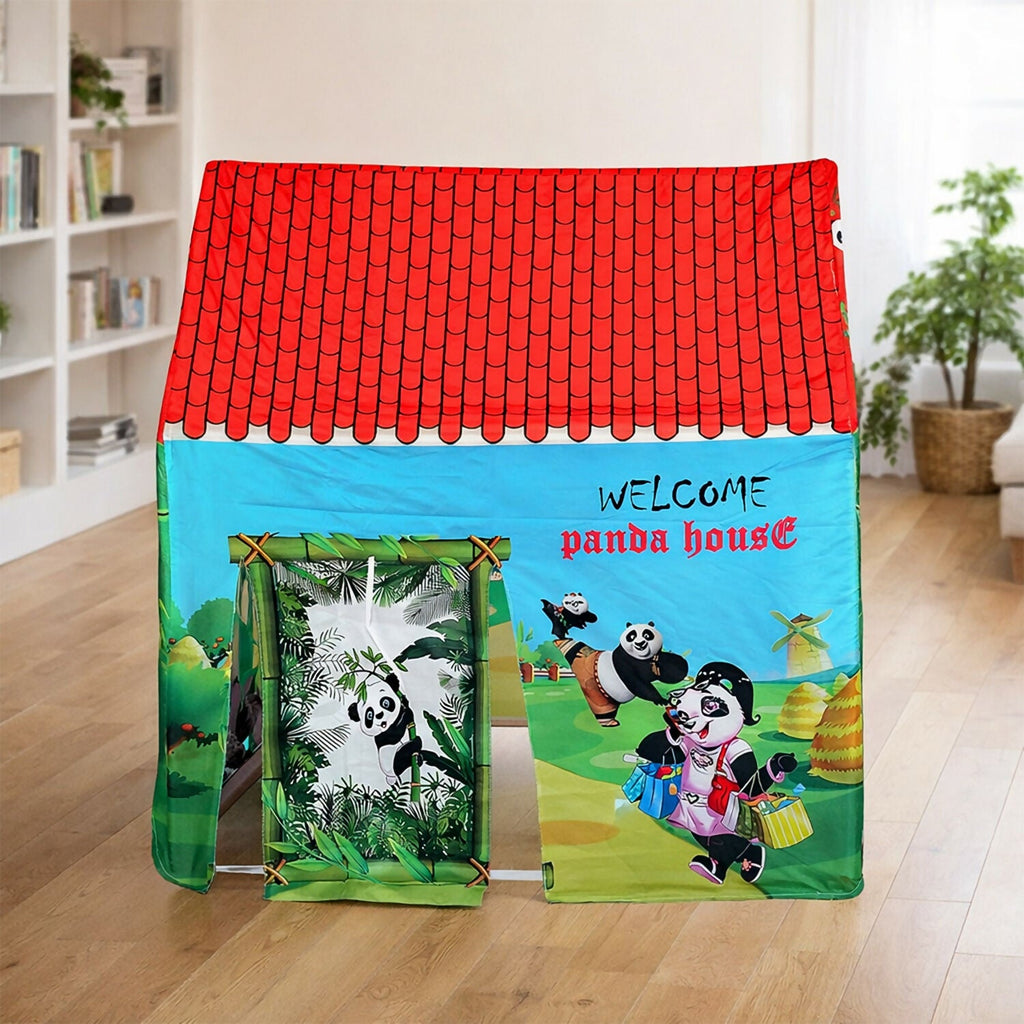 ALVENZA Kids Play Tent House – Panda Theme Foldable Fun