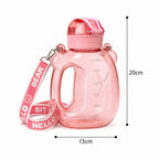 ALVENZA Kids Bear-Shaped Water Bottle – Fun, Leak-Resistant & Portable