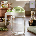 Glass Oil Bottle 580ml Leak-Proof & Easy Pour Design