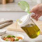 Glass Oil Bottle 580ml Leak-Proof & Easy Pour Design - Detail View 5