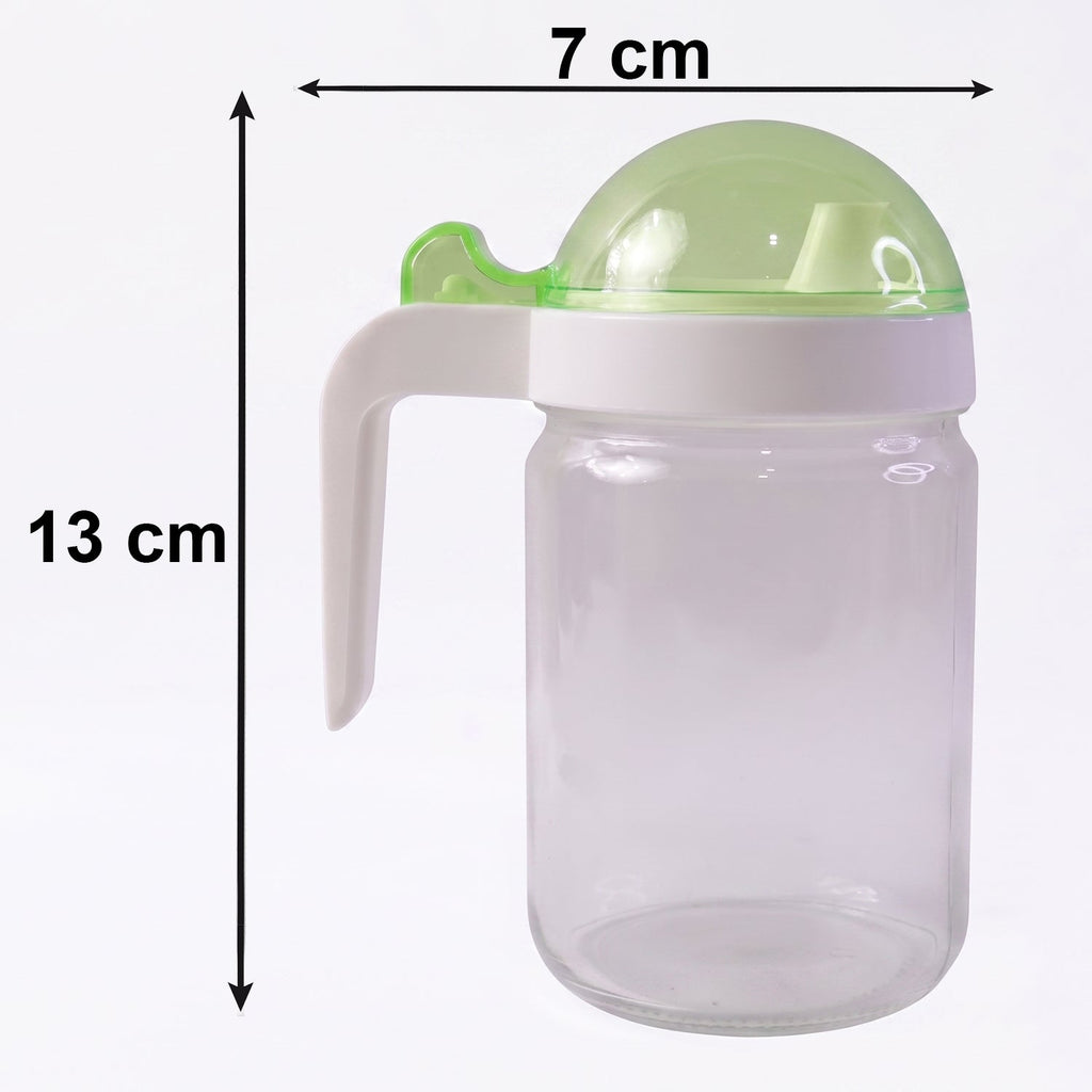 Glass Oil Bottle 580ml Leak-Proof & Easy Pour Design - Detail View 6