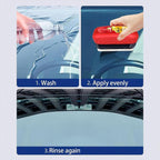 ALVENZA Car Windshield Glass Cleaner Sponge – 2-in-1 Water Wiper Tool