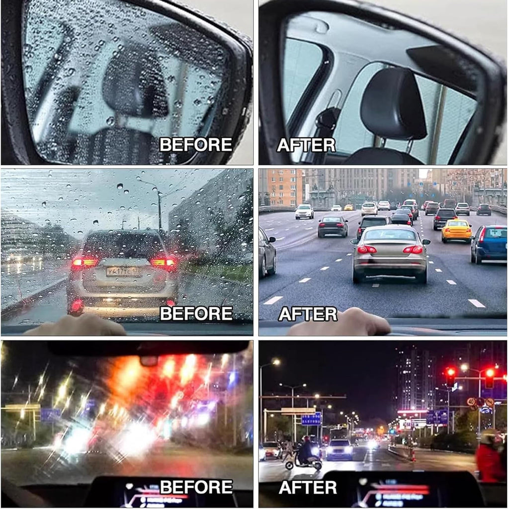 ALVENZA Car Windshield Glass Cleaner Sponge – 2-in-1 Water Wiper Tool